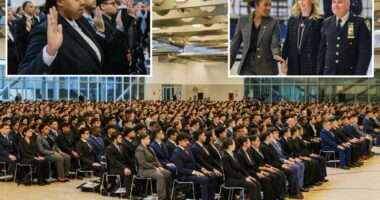 NYPD welcomes nearly 1,100 recruits to academy â largest class in almost a decade